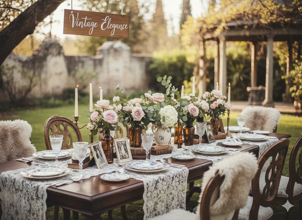 Vintage thema styling